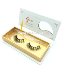 Own brand packaging magnetic boxes faux mink fake strip lashes